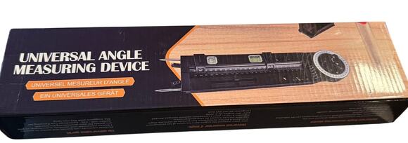 None and/or Unknown Other - Universal Angle Measuring Device, Woodworking Tool, Adjustable Bubble Level, NWT